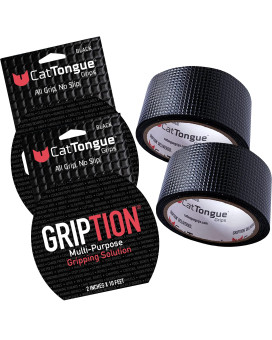 Cattongue Grips Nonabrasive Anti Slip Grip Tape 2 Thick Heavy Duty Tape For Indoor Outdoor Customizable Waterproof