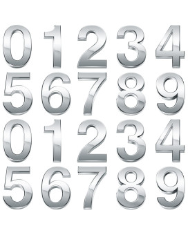 20 Pieces Mailbox Numbers For House Outside 09 Door Numbers Room Number Door Signs Self Adhesive Door Address Number Sticker R