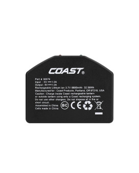 Coast Zx1010 Zithionx Usb Rechargeable Battery