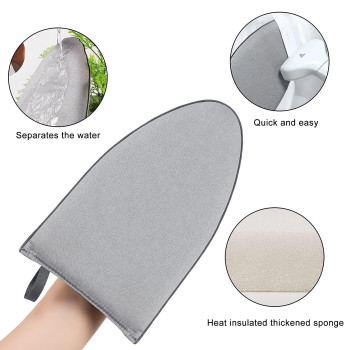 Cinpiuk Garment Steamer Ironing Gloves Anti Steam Glove Heat Resistant Garment Steamer Mitt Garment Steamer Accessories For Clo