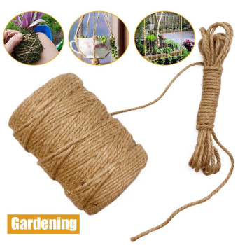 Leecogo 3Mm Jute Twine 328 Feet Heavy Duty And Durable Brown Twine For Crafting Gardening And Diy Projects