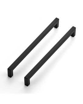 Ravinte 3 Pack 10 Inch Kitchen Square Cabinet Handles Matte Black Cabinet Pulls Black Drawer Pulls Kitchen Cabinet Hardware Kitc