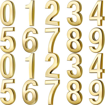 20 Pieces Mailbox Numbers For House Outside 09 Door Numbers Room Number Door Signs Self Adhesive Door Address Number Sticker R