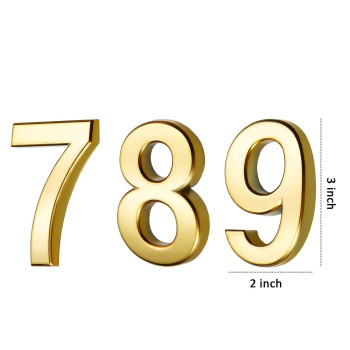 20 Pieces Mailbox Numbers For House Outside 09 Door Numbers Room Number Door Signs Self Adhesive Door Address Number Sticker R