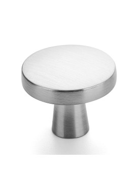 Ravinte 30 Pack Drawer Pulls 114 Inch Kitchen Cabinet Knobs Brushed Nickel Round Dresser Drawer Knobs Solid Dresser Knobs Draw