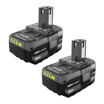 Ryobi Pbp2005 One Plus Battery 18Volt Lithiumion 40 Ah Compatible With Over 225 18V One Tools 2Pack