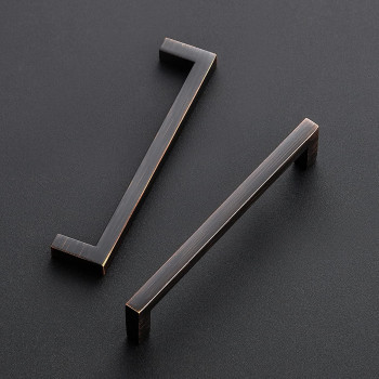 Ravinte 30 Pack Solid 5 Inch Center To Center Slim Square Bar Drawer Handles Kitchen Cabinet Handles Oilrubbed Bronze Drawer Pu