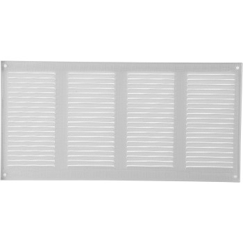 Vent Systems 16 X 8 Inch White Air Vent Cover Metal Air Return Grill With Built In Pest Guard Screen Hvac Vent Cover For Hom