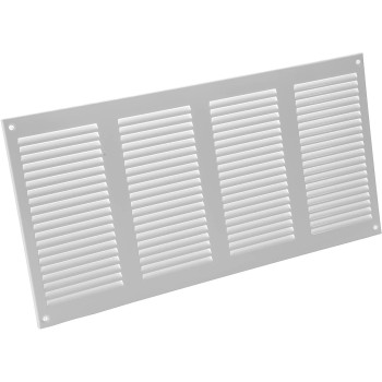 Vent Systems 16 X 8 Inch White Air Vent Cover Metal Air Return Grill With Built In Pest Guard Screen Hvac Vent Cover For Hom