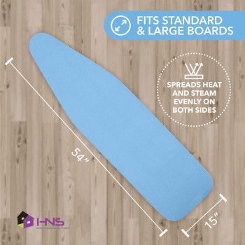 Holdn Storage Ironing Board Cover And Pad Iron Board Cover With Padding15 X 54 Iron Board Cover Large Fits All Standard Si