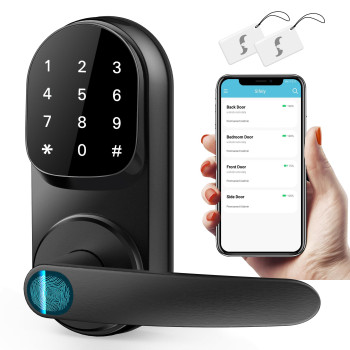 Sifely Smart Lock Keyless Entry Door Lock Smart Door Lock Door Lock With Keypad Smart Lock Front Door Fingerprint Door Lock