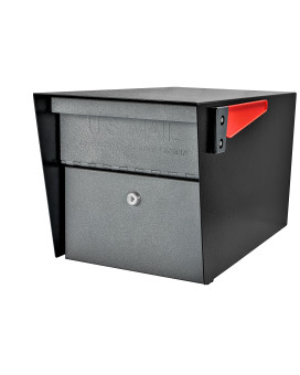 Mail Boss 7521 Mail Manager Locking Mailbox Large Black Granite