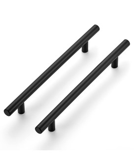 Ravinte 5 Pack 81316 Inch Cabinet Handles Matte Black Kitchen Cabinet Hardware Dresser Pulls Stainless Steel Cabinet Pulls 81