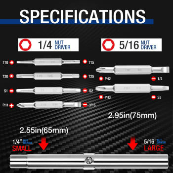 Workpro 15In1 Multibit Screwdriver Set Tool All In One Portable Multipurpose Screwdriver Slottedphilipstorxsquare