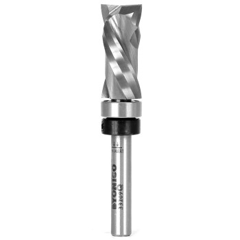 Yonico 33209Q Top Bearing Ultraperformance Compression Flush Trim Router Bit 14Inch Shank