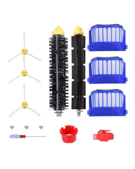 Replacement Parts Compatible For Irobot Roomba 675 677 671 655 645 Robotics Filter Side Brush Bristle And Flexible Beater Brush