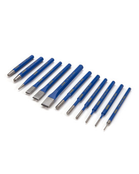 Estwing 12Piece Cold Chisel Pin Center And Starter Punch Set Hardened Crv Steel 42524