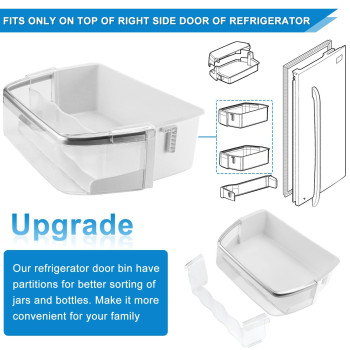 Right Aap73252202 Aap73252209 Refrigerator Door Bin Fit For Lg Kenmore Sears Refrigerator 2 Pack