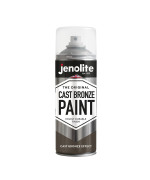 Jenolite Cast Effect Spray Paint Iron Creates Look And Feel Of Real Cast Iron On Most Surfaces 400Ml 135Fl Oz