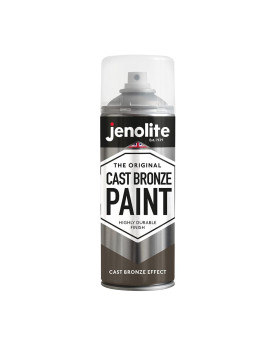 Jenolite Cast Effect Spray Paint Iron Creates Look And Feel Of Real Cast Iron On Most Surfaces 400Ml 135Fl Oz