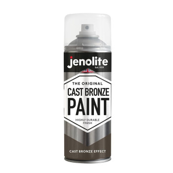 Jenolite Cast Effect Spray Paint Iron Creates Look And Feel Of Real Cast Iron On Most Surfaces 400Ml 135Fl Oz