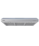 Ciarra Under Cabinet Range Hood 30 Inch Ductless Convertible Duct Stove Vent Hood For Kitchen With 3Speed Exhaust Fan In Stain