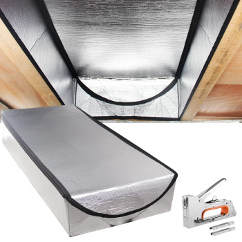 Attic Stairs Insulation Cover For Pull Down Stairway Rvalue 155 Extra Thick Air Tight Attic Cover With Installation Tool St