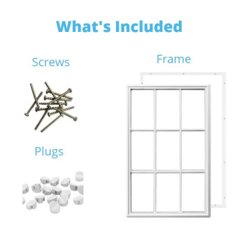 Entry Door Frame Only Replacement Kitglass Not Included 9 Lite For 12 Glass 22 X 36