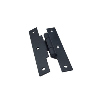 Qcaa Black Steel Hinge 38 Offset For Cabinet Door Matte Black 6 Pack Made In Taiwan