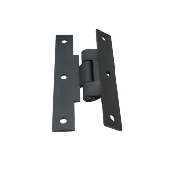 Qcaa Black Steel Hinge 38 Offset For Cabinet Door Matte Black 6 Pack Made In Taiwan