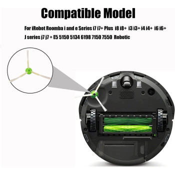 Side Brush Compatible With Irobot Roomba I And E Series I7 I7 Plus I8 I3 I3 I4 I4 I6 Plus J7 E5 E6 E7 3150 3550 4150 5150 6