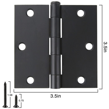 Square Door Hinges Black Matte 35 Inch X 35 Matte Black Door Hinges 312 Interior Door Hinges Square Corners Standard Fla