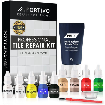 Porcelain Repair Kit Tile Stone Repair Kit Marble Repair Kit Tub And Tile Refinishing Kit Crack Chip Ceramic Floor Shower