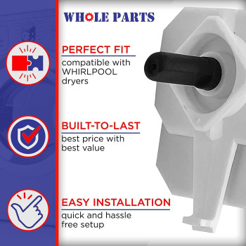 Whole Parts 3398095 Dryer Push To Start Relay Switch Replacement And Compatible With Some Admiral Crosley Estate Inglis Ke