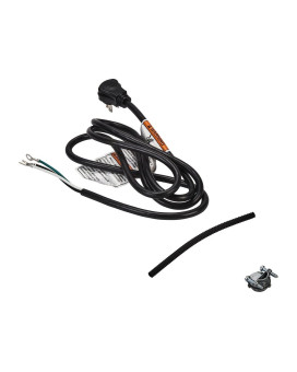 Whirlpool W11365014 Genuine Oem Power Cord Kit For Dishwashers Black