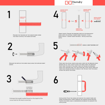 Homdiy Cabinet Handle Template Drill Mounting Template 1 Pack Hardware Installation Template Guide For Cabinet Knobs Drawer