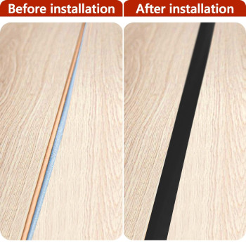 20Ft Floor Transition Strip Self Adhesive Carpet To Tile Floor Edging Trim Pvc Threshold Strips Peel And Stick Floor Joining St