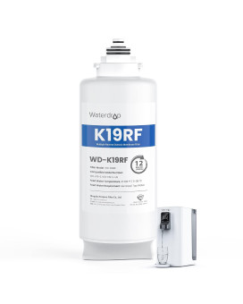 Waterdrop Wdk19Rf Filter Replacement For Wdk19S And Wdk19H Countertop Reverse Osmosis System 12Month Lifetime