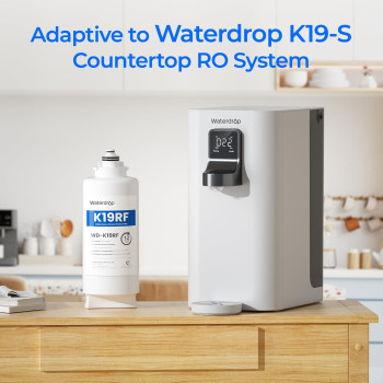 Waterdrop Wdk19Rf Filter Replacement For Wdk19S And Wdk19H Countertop Reverse Osmosis System 12Month Lifetime