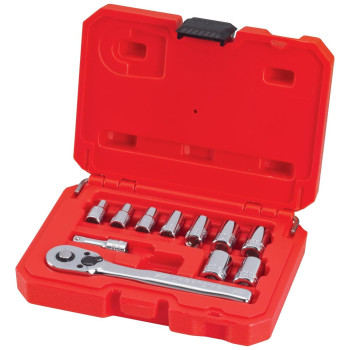 Craftsman Mechanics Tool Set Socket Wrench Set Mm 14 Inch Drive Cmmt34861