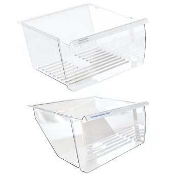 Upgraded Lifetime Appliance 2188656 Upper 2188664 Crisper Bin Lower Compatible With Whirlpool Refrigerator Wp2188656 Wp