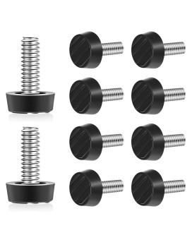 Hotop 1420 Unc Thread Adjustable Furniture Levelers Screw In Galvanized Steel Glide Furniture Leveling Feet Screw On Floor Lev