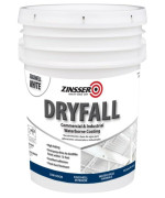 Zinsser 350999 Dryfall Commercial Industrial Waterborne Coating 5 Gallon Eggshell White