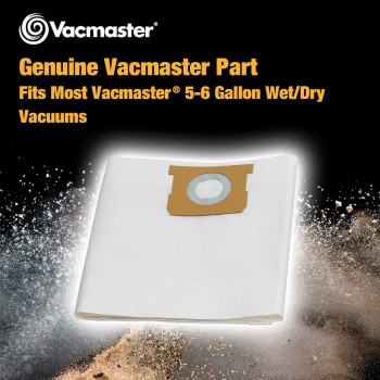 Vacmaster Standard Dust Bag 56 Gallon Genuine Vacmaster Part 3Pcs Per Pack For Replacement