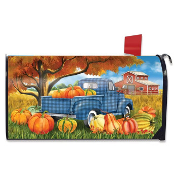 Briarwood Lane Welcome To The Patch Fall Magnetic Mailbox Cover Pickup Pumpkins Farm Standard