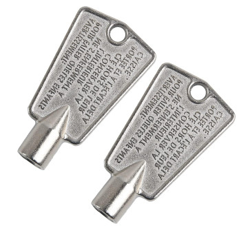 2Pack 216702900 Freezer Door Key For Frigidaire Kenmore Ap4071414 Ps2061565 Ap2113733 Ap4301346 Ps1991481 06599905 08037402 1284