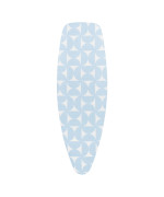 Brabantia Size D 53 X 18 Inches Replacement Ironing Board Cover With Thick Foam Felt Padding Fresh Breeze Easyfit 100 C