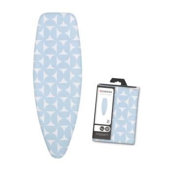 Brabantia Size D 53 X 18 Inches Replacement Ironing Board Cover With Thick Foam Felt Padding Fresh Breeze Easyfit 100 C