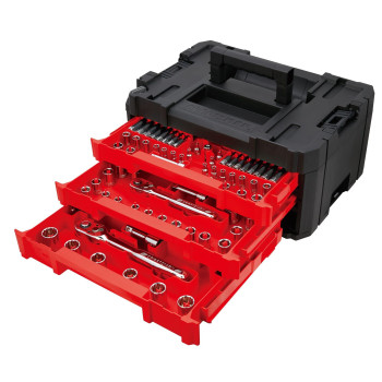 Craftsman Mechanics Tool Set 230Piece Hand Tool And Socket Set With 3Drawer Tool Box Cmmt45305