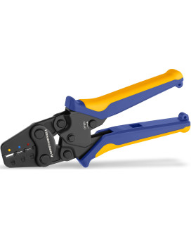 Haisstronica Crimping Tool For Heat Shrink Connectors Awg 2210 7Inch Ratcheting Wire Crimper Tool